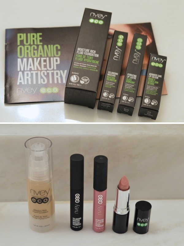 Дневной макияж с помощью Nvey Eco Organic Makeup